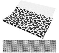 Toddmomy Cow Print Wrapping Paper 70 X 50Cm 10 Sheets Practical Long-Term Use Gift Wrap for Party Decorations and Festival Packaging