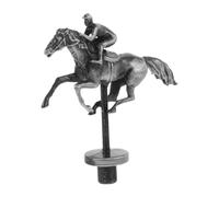 Toddmomy Creative Alloy Metal Horse Board Game Racing Game Replacement Accessories for Interactive Family Fun