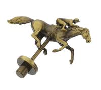 Toddmomy Creative Alloy Metal Horse Figurines for Racing Board Game Accessories Sturdy Bronze Game for Collectors Unique Design