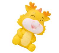 Toddmomy Creative Dragon Shaped Piggy Bank Coin Container for Adults Cute Desktop Decor Money Box Standard Coin for Bedroom Study and Living Savings