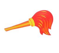 Toddmomy Creative Paperboard Torch Prop for Lightweight Felt and Paperboard Flame for Sports Ceremony Party Performances Outdoor Camping and Halloween Decorations Double-sided Design