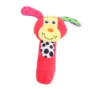 Toddmomy Creative Plush Hanging for Stroller Adorable Puppy Design Educational Soft for Newborn Boy Girl Enhances Tactile Skills and Parent-boy Girl Interaction