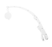 Toddmomy Crib Mobile Arm Attachment Clamp with Height Rattles Bracket Music Box for Crib Bassinet and Bed Portable Nursery