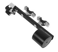 Toddmomy Crutch Holder for Mobility Scooter with Folding and Compact Design, Iron and Plastic Walking Stick Holder Stand for Wheelchairs and Scooters, for Daily Commutes and Occasion