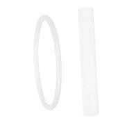 Toddmomy Crystal Singing Bowl Mallet Cushion Portable Sound Bowl Stick for Meditation Bell Buddhist Music Rod for Yoga Practice