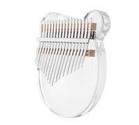 Toddmomy Crystal Thumb Piano Keys Kalimba for Beginners Finger Piano Musical Instrument for Learning and Playing