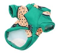 Toddmomy Cute Cartoon Printed Thickened Warm Dog Jacket Vest for Dogs and Cats Clothes for Wear Reusable Puppy Coat Pineapple