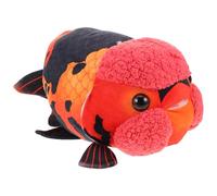Toddmomy Cute Goldfish Plush Pillow Soft Cartoon Fish Stuffed Animal for Room Decor Comfortable Huggable Pillow for Relaxation Travel Bedtime Cuddles