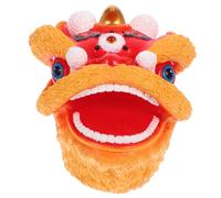 Toddmomy Cute Interactive Dancing Lion Hand Puppet Toy Soft Animal Hand Puppet for Creative Storytelling Role Play and Emotional Connection Boy Girl and Learning Environments