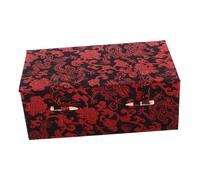Toddmomy Decorative Wedding Box Retro Storage Case Musical Instrument Accessory Organizer Home Decor