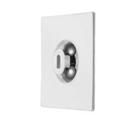 Toddmomy Desk Mounted Laptop Lock Anchor Base with Silver Alloy Material, Compatible with Notebooks, Designed for Office and Public Use