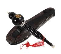 Toddmomy Detachable C Key Cucurbit Flute Beginner Resin Wind Instrument with Storage Case for Kids Chinese Style Music Instrument for Ethnic Music Enthusiasts