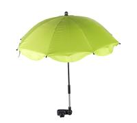 Toddmomy Detachable Stroller Umbrella with UPF UV Protection Silver Coated Sun Shade for Push Chair Water Resistant Clip Parasol Heat Reflective Cover for Rain and Sun