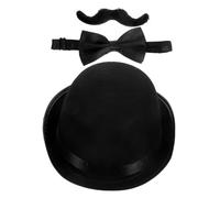 Toddmomy Detective Cosplay Prop Cloth and Plastic Mystery Role Play Costume Accessories for Men and Women Includes Mustache and Tools for Investigation and Party Dress Up