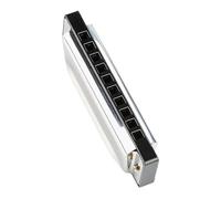 Toddmomy Diatonic Harmonica C Stainless Steel Ergonomic Design for Comfortable Playing Musical Instrument for Beginners Students and Music Enthusiasts Includes Elegant Hard Case