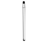 Toddmomy Digital Whiteboard Stylus Pen with Dual Heads, 7.3"- 30.0" Adjustable, High Precision, Universal Touchscreen Stylus for Computer and Tablet (Silver)
