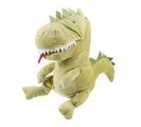 Toddmomy Dinosaur Hand Puppet Plush Animal with Movable Mouth Interactive Storytelling Puppet for Soft Cute Dinosaur Plush for Home and Kindergarten Play