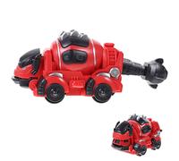 Toddmomy Dinosaur Transforming Car for Realistic Color Features for Parent Interaction Fun Dino Engineering Vehicle for Dinosaur Theme Parties
