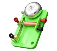 Toddmomy DIY Electronic Bell Model Kit for Educational Electrical Circuit Experiment Stem Science Learning Tool Battery Timer Bell for Creative Development