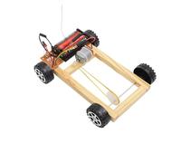 Toddmomy DIY Four-wheel Drive Car Model Small Educational Science Kit for Teens Stem Learning Project Auto Making Without Batteries