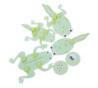 Toddmomy DIY Frog Growth Cycle Model Kit for Animal Science Learning with Complete Materials Interactive Biological Experiment for Preschool Science Education and Critical Thinking