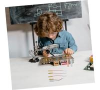 Toddmomy DIY Fruit Battery Science Experiment Kit for Complete Electronic Power Generation Set for Physics Learning and Stem Education Interactive Hands Science Aid for Home and School