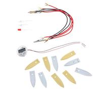 Toddmomy DIY Fruit Battery Science Kit for Educational Electricity Experiment Safe Reusable Materials Stem for Boys and Cultivating Scientific Interest