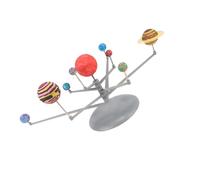 Toddmomy DIY Solar System Planetary Model Kit for Educational Stem Science with Independent Rotating Planets Hands Assembly for Boys and Learning Astronomy and Space Exploration