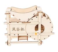 Toddmomy DIY Threshing Machine Kit for Educational Science Project Agricultural Model Building for Creative Problem Solving and Hands Learning