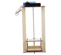 Toddmomy DIY Wire Control Elevator Model Kit Educational Science Experiment for Creative Manual Assembly Teaching Plaything for and Practical Skills Development
