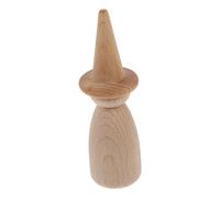 Toddmomy DIY Wooden Peg Doll Unfinished Natural Wooden Figure for Painting and Craft for Creative Play and Home Decoration Promotes Fine Motor Skills and Cognitive Development
