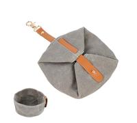 Toddmomy Dog Bowl Puppy Folding Travel Feeding Dish Pet Bowl for Crate Carriers Easy Wash Stable Base