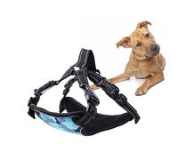 Toddmomy Dog Harness Vest for Safety Oxford Cloth Breathable Mesh Haulage Cable Chest Straps Comfortable Fit Size s