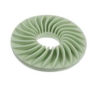 Toddmomy Dog Slow Feeder Bowl Slow Eating Green Sturdy Pet Feeding Toy for Large Breeds Interactive Chew Fun Toy