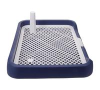 Toddmomy Dog Toilet Potty Tray for Indoor Training Plastic Pee Pad Holder Thickened Base for Puppy Potty Training in Bedroom Living