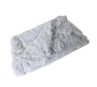 Toddmomy Double Layer Plush Pet Mat Small Size Soft Dog Plush Pad Washable Pet Cushion Blanket for Cats and Dogs