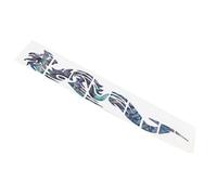 Toddmomy Dragon Pattern Self-adhesive Plastic Inlay Decal Easy to Use Sheet Guitar Fretboard Sticker for Ukulele and Bass Guitar for Decorating Musical Instruments