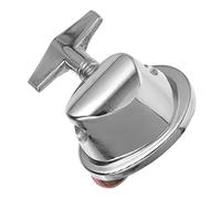 Toddmomy Drum Saddle Adjuster for Floor Tom Leg Clamp Plated Iron Drum Set Leg Base Mount Bracket and Instrument Parts