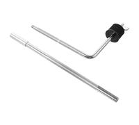 Toddmomy Drum Set Cymbal Extension Bracket Cymbal Boom Arm Attachment Stable Lightweight Zinc Alloy Extra-long Pole Style Versatile Design for Performance Needs 7.86x5.89x1.57in