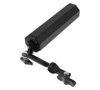 Toddmomy Drum Stick Holder Case with Octagonal Aluminium Tube and Metal Clamp for Easy Access and Eliminating Accidental Rolling, Portable Storage Bag for Practice and Travel