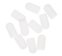 Toddmomy Drumstick Mute Silicone Caps 10Pcs for Noise-Free Practice Electronic Drums and Music Equipment