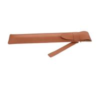 Toddmomy Drumstick Storage Bag Pu Leather Material Designed as Portable Holder for Percussion Instrument Mallets for Drummers to Keep Sticks Organized during Travel Practice Sessions