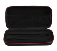 Toddmomy Dual Microphone Holder Mic Bag Portable Eva Microphone Protective Case with Mesh Compartment Secure Zipper and Carrying Handle Stylish Travel Storage for Wireless and Handheld Mics