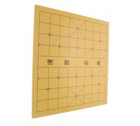 Toddmomy Dual Sided Chessboard Go and Chinese Xiangqi Board Compact Portable Game for Strategic Thinking and Family Entertainment