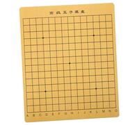 Toddmomy Dual Sided Chessboard Multifunctional Chess Game for Chinese Chess Gobang Portable Design for Easy Storage and Travel for Board Game Enthusiasts