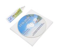 Toddmomy Dvd Player Cleaning Kit with Brush and Cleaning Fluid Deep Groove CD Vcd Disc Cleaner Set Materials Removes Contaminants for Extended Device Life and Improved Sound Quality
