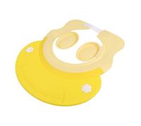 Toddmomy Ear Protection Hat Yellow Bath Visor Cap for Boys and Girls Shampoo Eye Shield Boy Girl Shower Cap Treatment