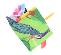 Toddmomy Early Learning Preschool Book Soft Fabric Book Flying Animals Toddlers Educational Busy Sensory Awareness Toy