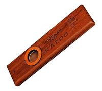 Toddmomy Easy to Learn Wooden Kazoo Musical Instrument for Ukulele Guitar and More Safe Durable Outdoor Companion for All Ages