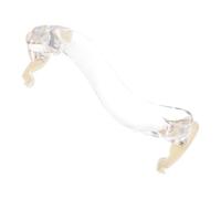 Toddmomy Easy-to-use Violin Shoulder Pad with Latex and Acrylic Material, Simple and Beautiful Design to Reduce Back Pressure and Support the Violin, for Comfortable Playing